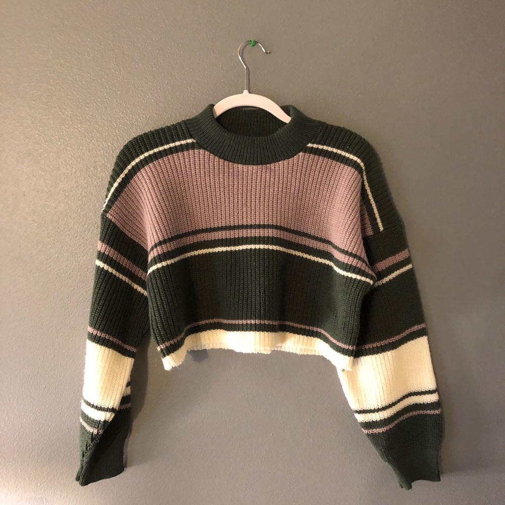 Vintage cropped sweater